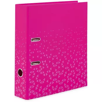 Archivador de colores HERMA A4 rosa anillas D cartón 1 ud.