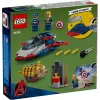 Set de construcción LEGO Marvel Super Heroes Capitán América Thanos 76319 — 107 piezas, 2 minifiguras, edad 4+