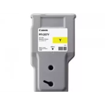 Cartucho de tinta Canon PFI-207 Y 1 ud. original amarillo