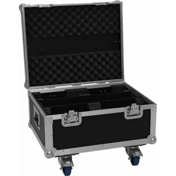 Flightcase Roadinger para 4× focos LED CLS-9 QCL RGB/WW (modelo 31005222)