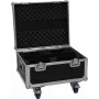 Flightcase Roadinger para 4× focos LED CLS-9 QCL RGB/WW (modelo 31005222)