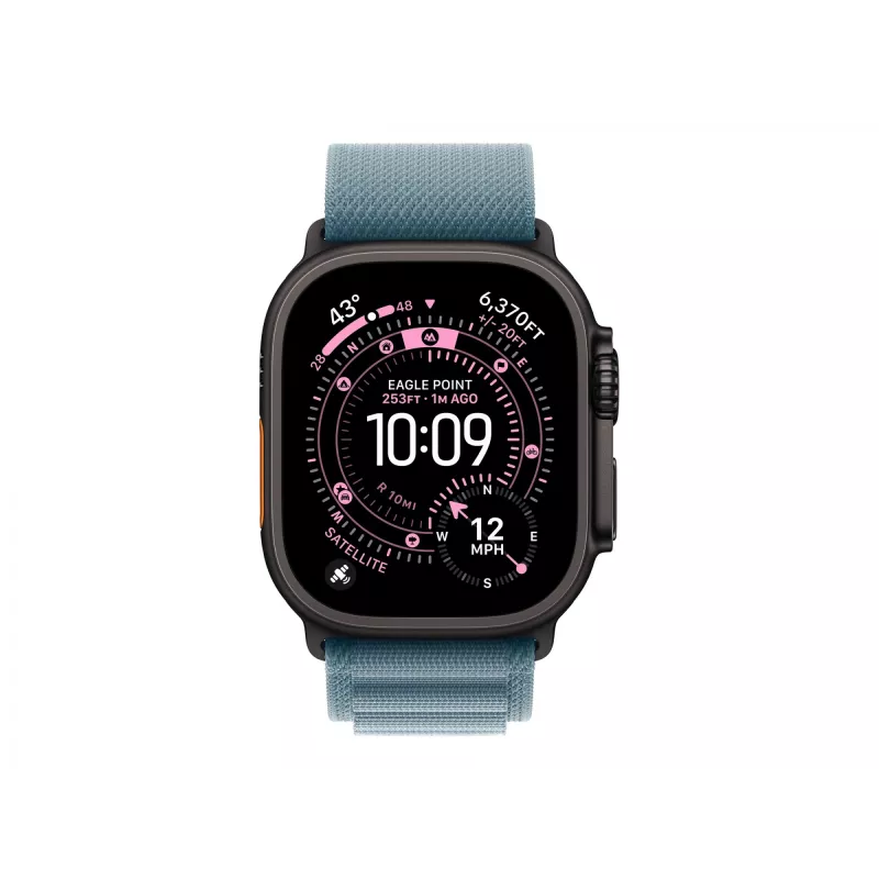 Correa Apple MG9L4ZM/A accesorio para smartwatch azul titanio
