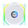 Ventilador Lian Li UNI FAN SL Wireless LCD 120 12 cm Blanco 3 uds.