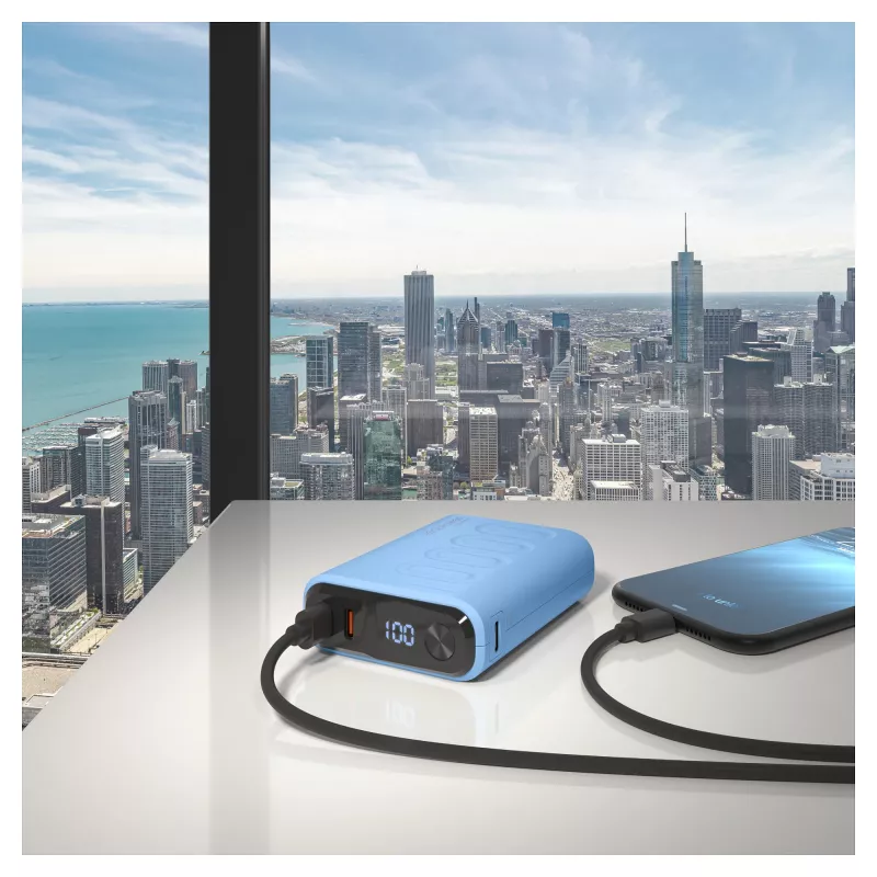 Batería portátil RealPower PB-10000C PD+ 10000 mAh