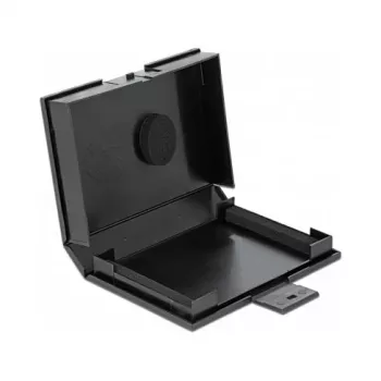 Tapa para caja de protección DeLOCK 18372 para disco duro de 3,5 pulgadas negro