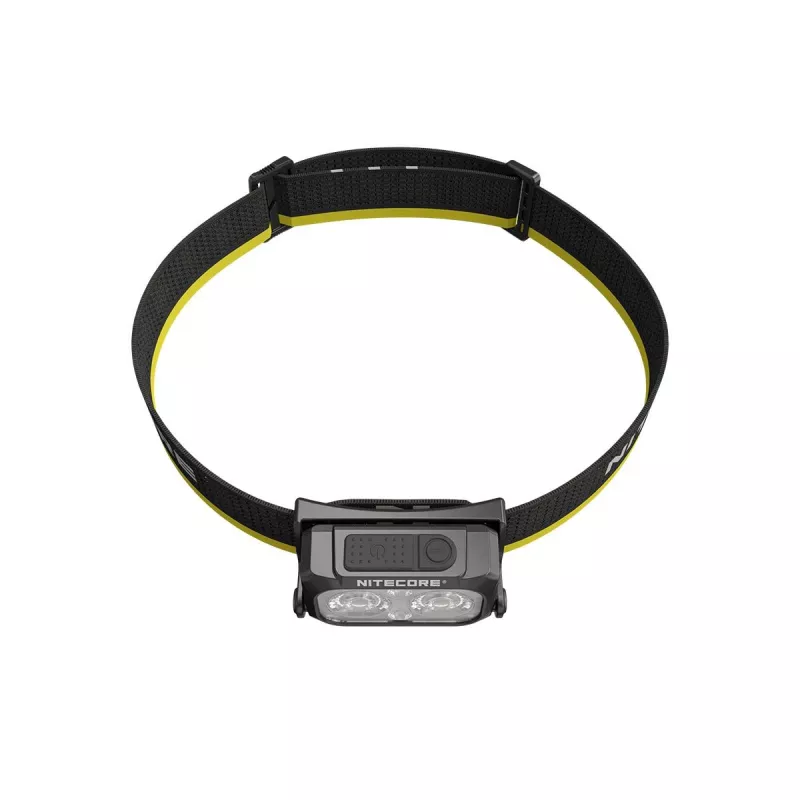 Linterna frontal Nitecore NU25 MCT — linterna frontal recargable, hasta 400 lúmenes, iluminación compacta manos libres