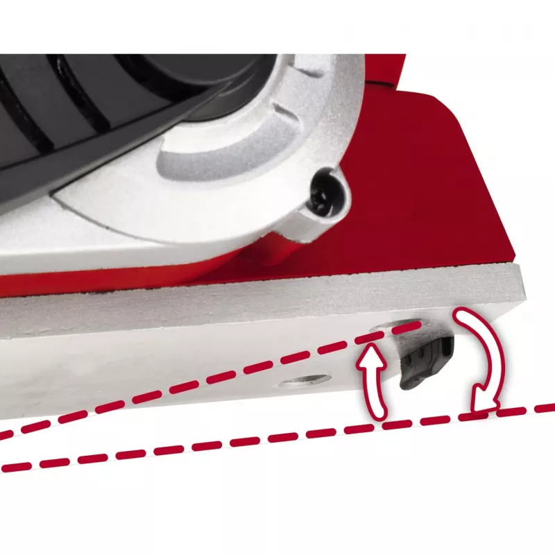 Cepillo eléctrico TE-PL 900 (rojo/negro, 900 vatios)