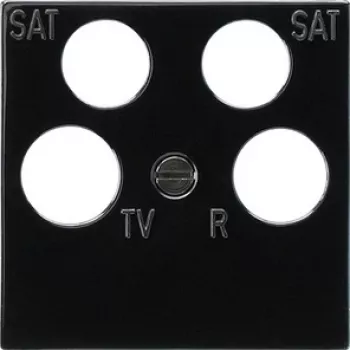 GIRA 025910 Tapa/tapa de interruptor negra (025910)