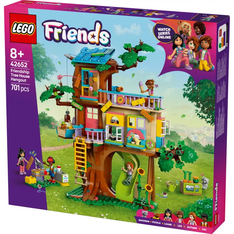 LEGO FRIENDS 42652 Punto de encuentro de la casa del árbol de la amistad