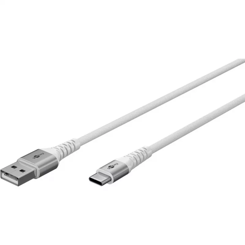 Goobay 74530 Cable USB Blanco