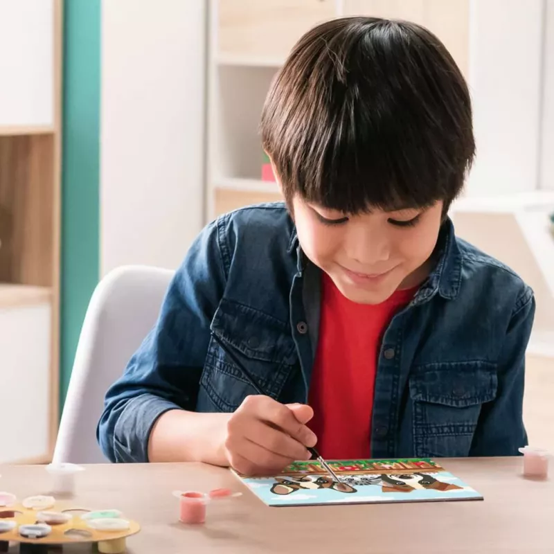 Set de pintura Ravensburger CreArt – Perros y gatos (set de pintar por números)