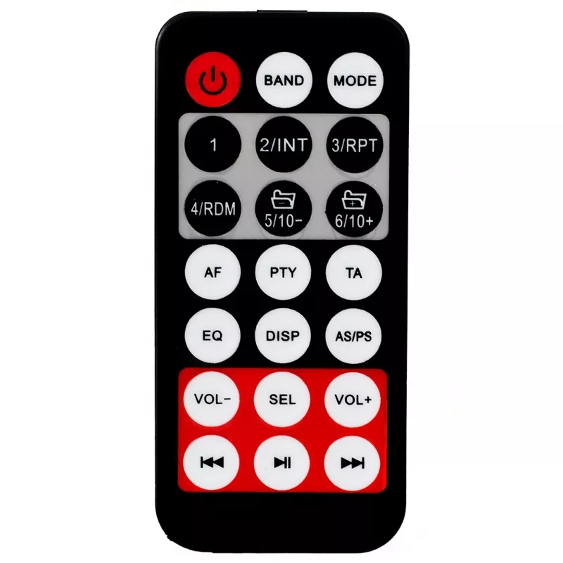 BLOW AVH-8624 autorradio, 1 DIN, FM RDS, Bluetooth, USB, SD/MMC, AUX, MP3, pantalla LCD, mando a distancia, negro
