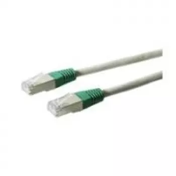 Wentronic Goobay CAT 5e, F/UTP cable cruzado de parcheo, gris, 2 m - mezcla de cobre CCA (50187)