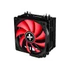 Xilence M704 disipador de CPU 12 cm negro, rojo