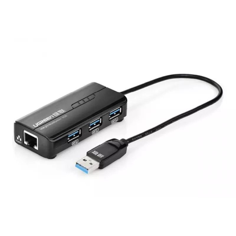 Tarjeta de red Ugreen 20265 Ethernet 1000 Mbit/s USB Cableado