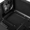 Carcasa de PC MODECOM Oberon Pro Midi Tower — negra, compatible con ATX/microATX/ITX, 7 ranuras de expansión, hasta 395 mm GPU, 5 bahías HDD/3 SSD