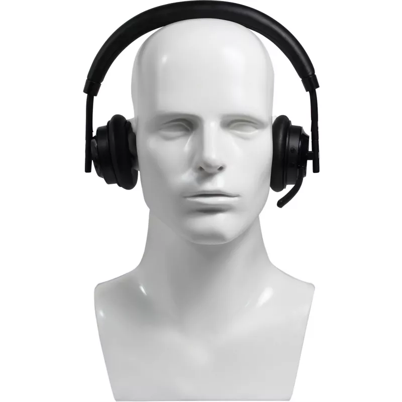 Auriculares inalámbricos Plusonic W320 Dual DECT Estéreo — auriculares DECT estéreo inalámbricos, compatibles con base dual