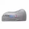 Almohada cervical ortopédica de viaje ActionMed PO400AM, relleno de espuma, gris – soporte para cuello y nuca