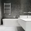 Radiador eléctrico de baño Adler AD 7824 600 W, blanco, IP24, montaje en pared, 500×900 mm