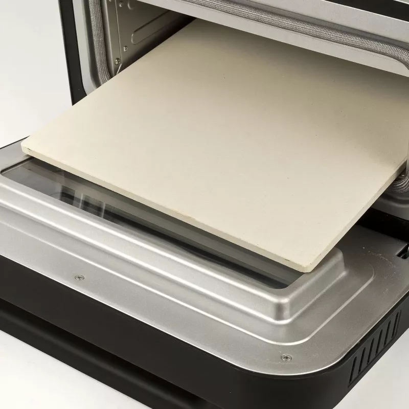 Horno de pizza G3FERRARI G10204 — horno de pizza de sobremesa, 1 pizza, 1850 W, máx. Ø 30 cm, Negro/Plata