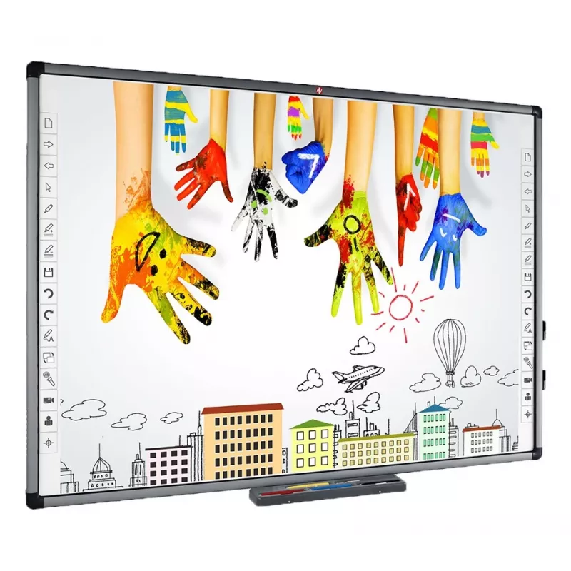 Avtek TT-BOARD 90 Pro 1TV110 pizarra interactiva, infrarrojos, táctil de 10 puntos, superficie cerámica PolyVision