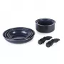Juego de ollas Russell Hobbs RH03321EU7 — 8 piezas, antiadherente, apto para lavavajillas