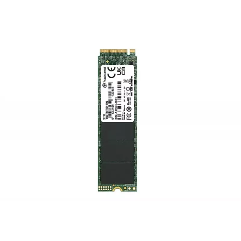 Disco SSD Transcend 2TB M.2 PCIe Gen3 x4 NVMe TS2TMTE110S