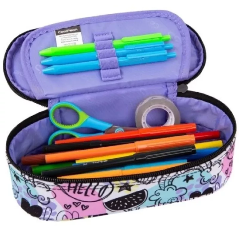 Estuche CoolPack Campus MOOD F062934 — diseño resistente, compartimentos espaciosos