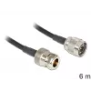 Cable coaxial LMR195 DeLOCK 88683 6 m negro
