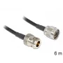 Cable coaxial LMR195 DeLOCK 88683 6 m negro