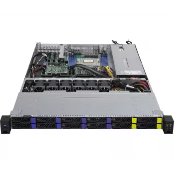ASRock 1U8S4E-GENOA/2T Barebone servidor Socket SoC SP5 (LGA 6096) Rack (1U)