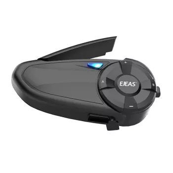 Intercomunicador para moto EJEAS Q7 auricular Bluetooth para casco de gran alcance y comunicación manos libres