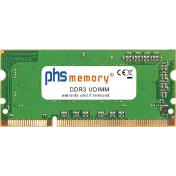 PHS-memory 1GB RAM memoria para HP PageWide Managed Color E55650 DDR3 UDIMM 800MHz (SP353925)