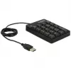 Teclado numérico DeLOCK 12481 universal USB negro