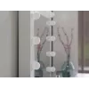 Tocador de dormitorio Topeshop Z.MARINA LUSTRO BIEL — aglomerado blanco, 2 cajones