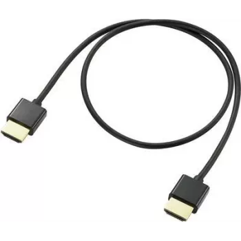 SpeaKa Professional cable de conexión HDMI 0,50 m Audio Return Channel, contactos de conector dorados negro [1x conector macho HDMI – 1x conector macho HDMI] (SP-9070576)
