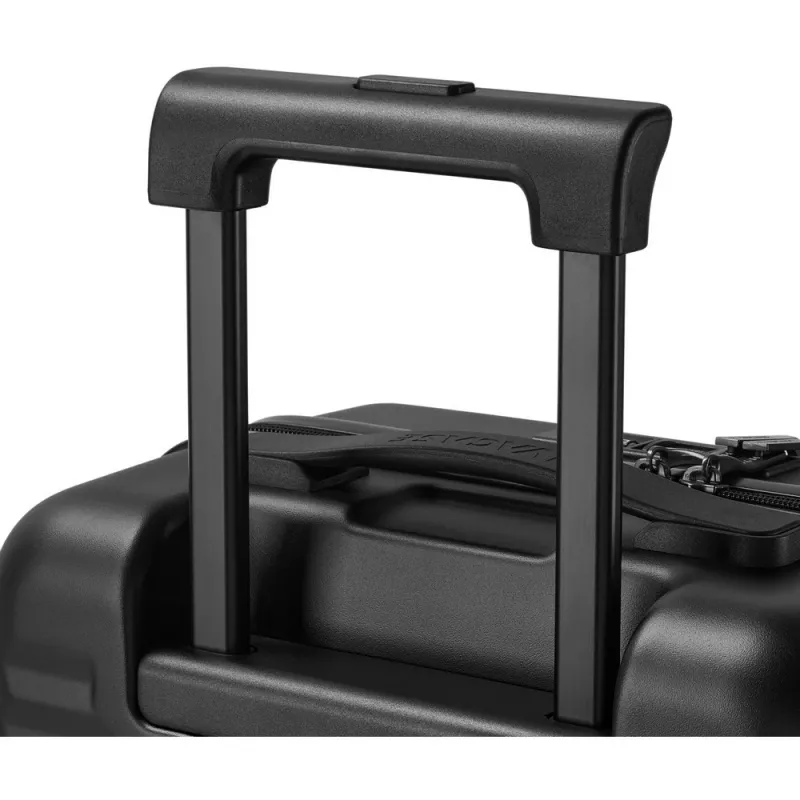 Maleta de cabina Rivacase Clark ECO 8181 — maleta de cabina compacta, negro