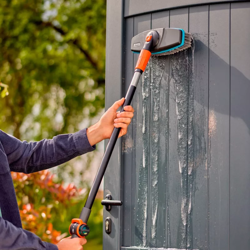 Gardena Cleansystem cepillo con mango soft, 18810-20