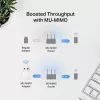 Adaptador USB de red MERCUSYS MA30N — Wi-Fi de doble banda (2,4/5 GHz), 400/867 Mbit/s, USB 2.0, antena interna, blanco