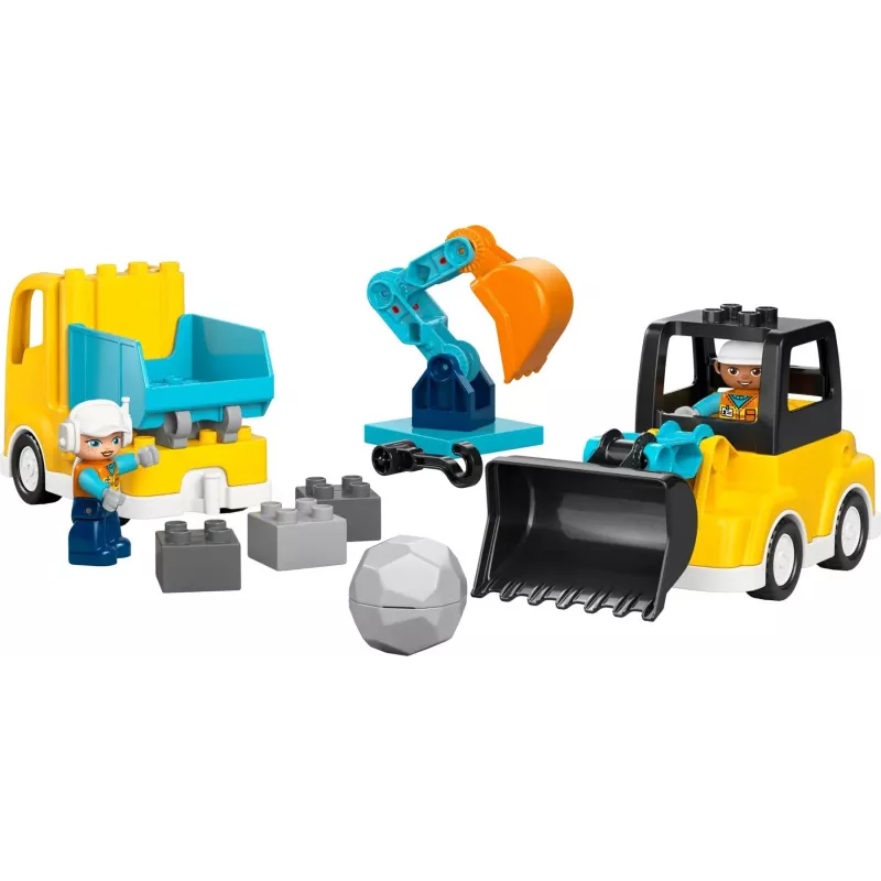 LEGO DUPLO 10475 3 en 1 Vehículos de obra