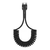 Cable de carga rápida USB-C a USB-C Baseus Fish-Eye 1 m 100 W negro