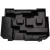 Inserto termoformado 837789-5, inserto para DJV181 (negro, para MAKPAC n.º 3)