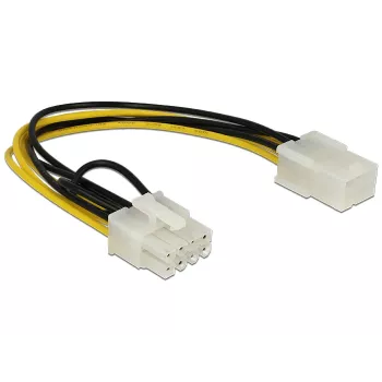 Cable de alimentación interno DeLOCK 83775 0,2 m PCI-E 8 pines a 6 pines