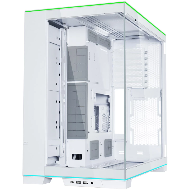 Caja de PC Lian Li O11D EVO RGB torre blanca