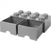 Room Copenhagen - LEGO Brick Drawers 8 - Gris (40061740) (40061740)