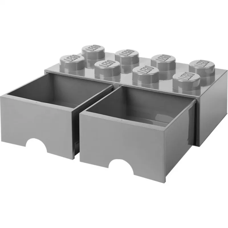 Room Copenhagen - LEGO Brick Drawers 8 - Gris (40061740) (40061740)