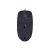 Logitech M90 ratón óptico de oficina con cable — 1000 DPI, ambidiestro, USB Type-A, negro