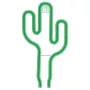 Luz de neón MANTA SNL74GN Verde cactus — letrero de neón decorativo, modelo SNL74GN