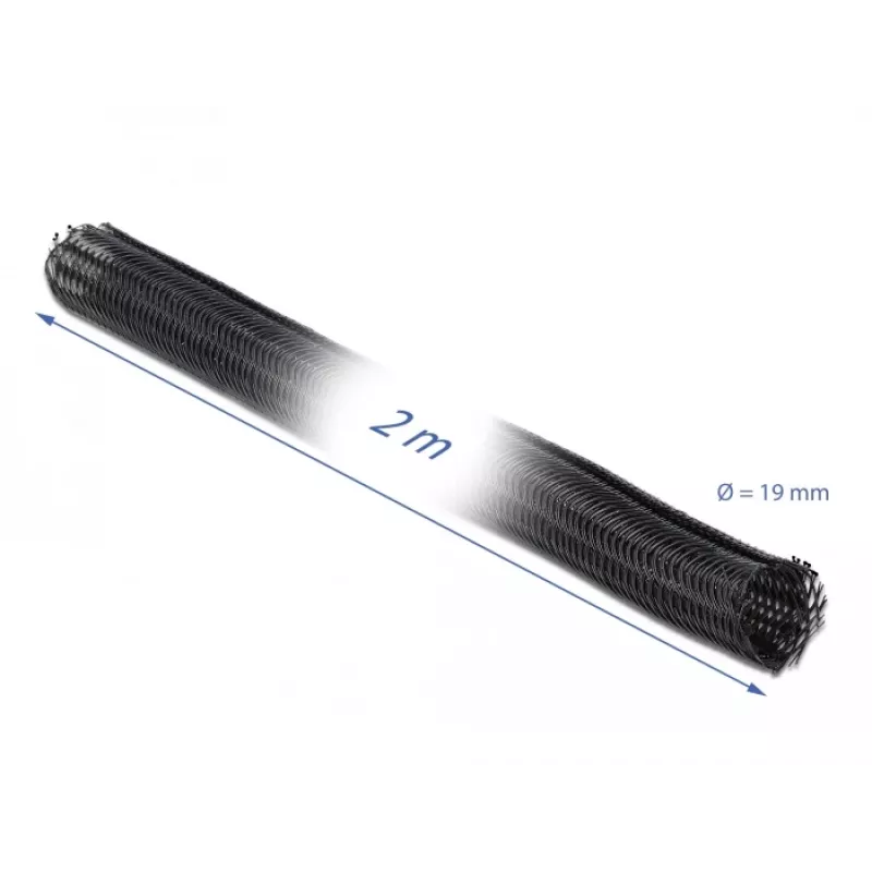 Vaina para cables DeLOCK 18855 negro