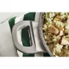 Sartén de servir Ballarini 75002-973-0 redonda gris 28 cm